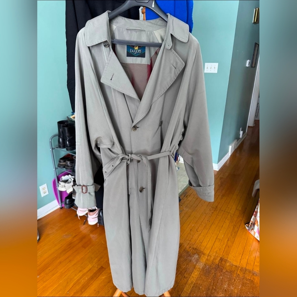 Vintage Bugatti Trench Coat